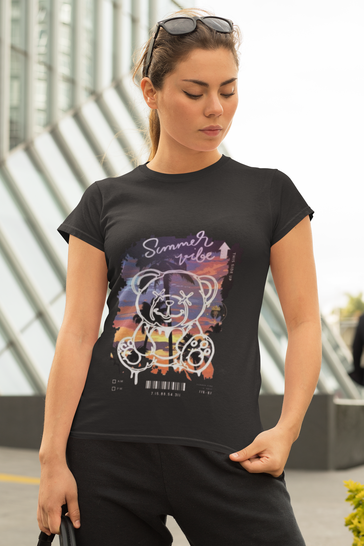 Summer vibes Unisex Classic Crew T-Shirt