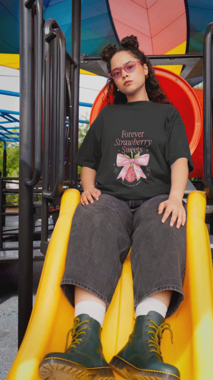 Forever strawberry Unisex Classic Crew T-Shirt