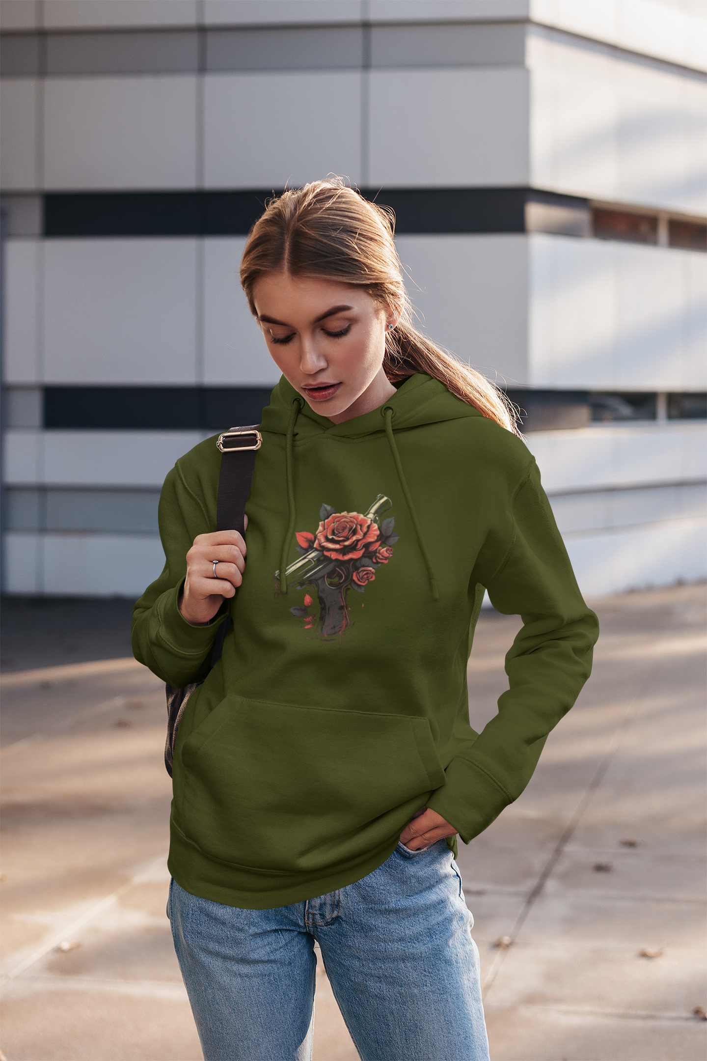 Guns & Roses – Unisex Hoodie | Bold Streetwear Statement